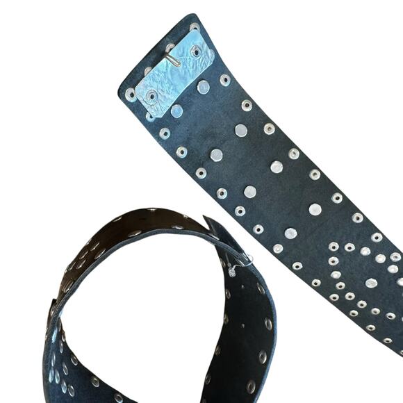 Free People Women\'s Cross-Front Vega Coin Belt in Black Size M/L NWT main image 8